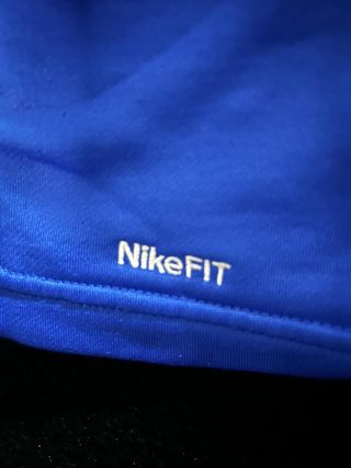 Maglia mezza zip Nike Dri-FIT blu
