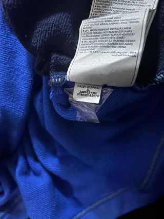 Maglia mezza zip Nike Dri-FIT blu