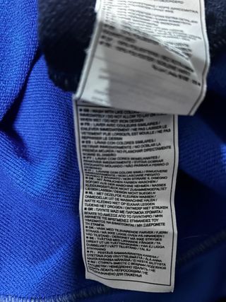 Maglia mezza zip Nike Dri-FIT blu