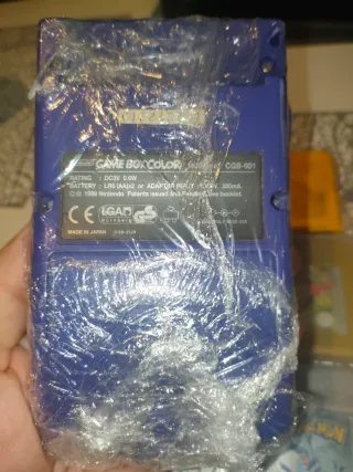 Lote Game Boy Color + Juegos Pokémon