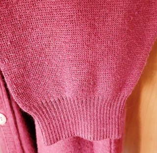 Maglione Cardigan Compass Card Vintage Anni '80 Tg