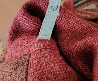 Maglione Cardigan Compass Card Vintage Anni '80 Tg