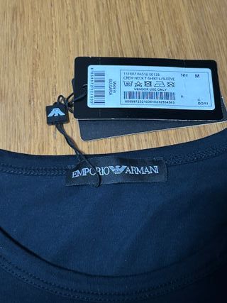 Maglia Emporio Armani L/S Nera