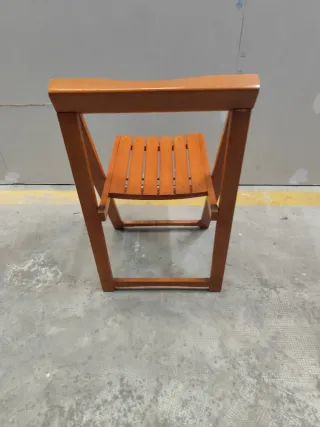 Silla de madera plegable