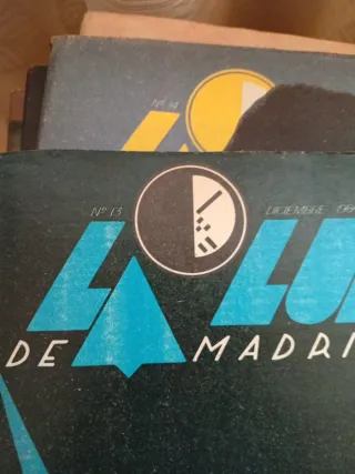 12 Números revista La Luna de Madrid.