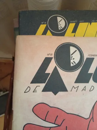12 Números revista La Luna de Madrid.