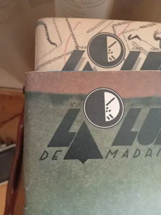 12 Números revista La Luna de Madrid.