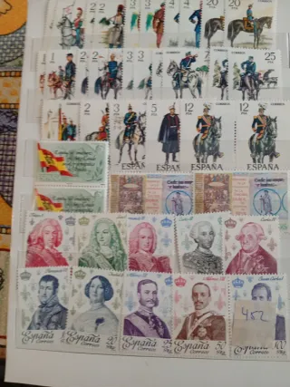 Colección Sellos España 1976-1982