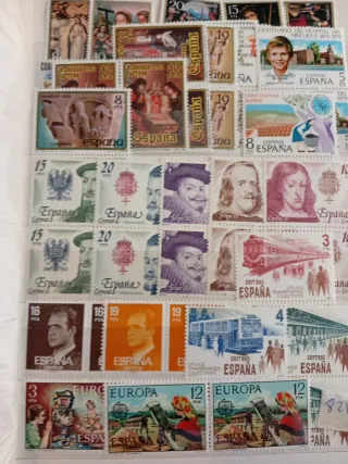 Colección Sellos España 1976-1982