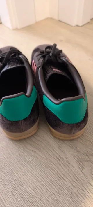 Adidas Gazelle marron y rosa talla 39.