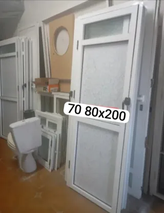 Puertas de aluminio 86x210 y 87x190