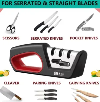 Affila coltelli domestico ergonomico nuovo