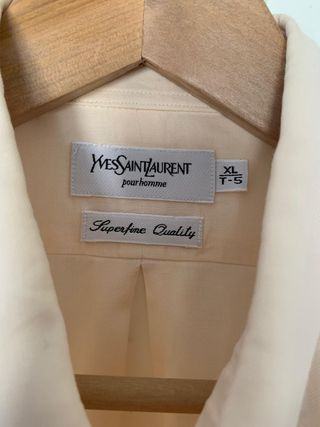 Camisa YSL Algodón Superfine Talla XL