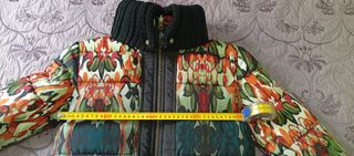 Chaqueta Desigual Talla S Estampado Bosque