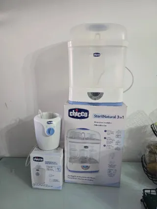 Esterilizador y Calentador Biberones Chicco