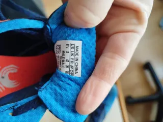 Zapatillas Adidas Clavos Atletismo Azul Plata