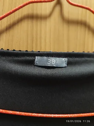 Vestido lentejuelas talla 38