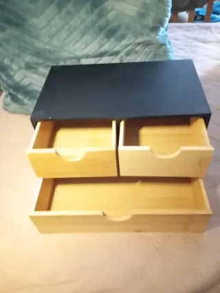 ( NUEVA ) CAJONERA MODELO 2 COLOR NEGRA