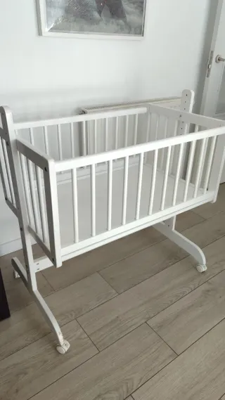 Minicuna colecho madera