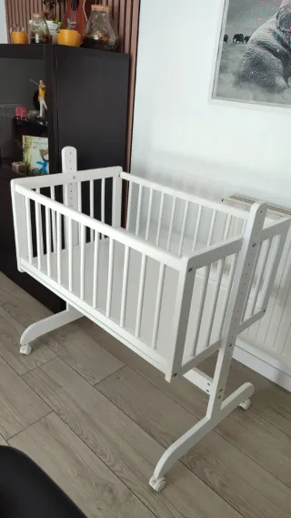 Minicuna colecho madera