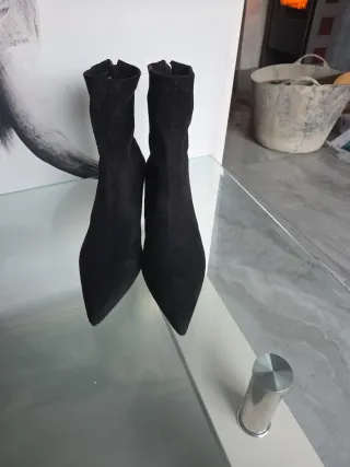 Botas de ante negras