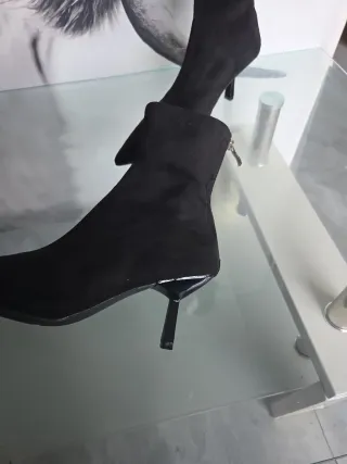Botas de ante negras