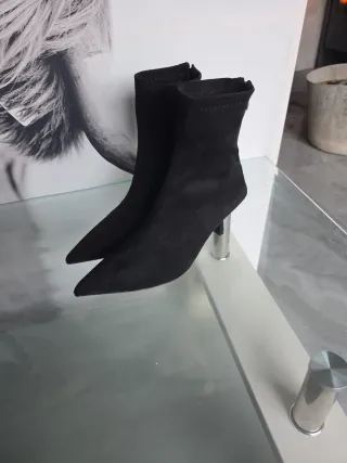 Botas de ante negras