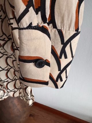 Camisa Zara Estampada Mujer