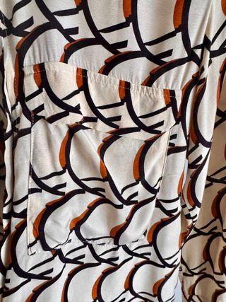 Camisa Zara Estampada Mujer