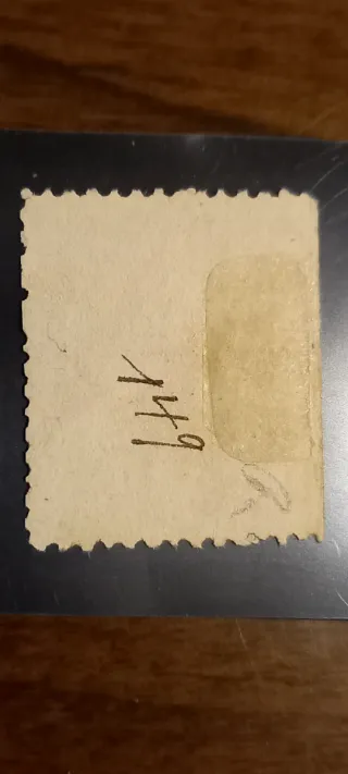 Francobollo Pontificio 1868 con certificato