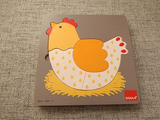 Puzzle Madera Gallina Goula