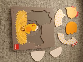 Puzzle Madera Gallina Goula