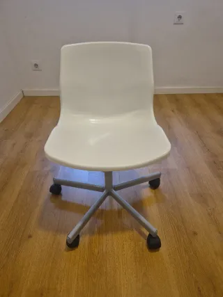 Silla de escritorio Ikea blanca