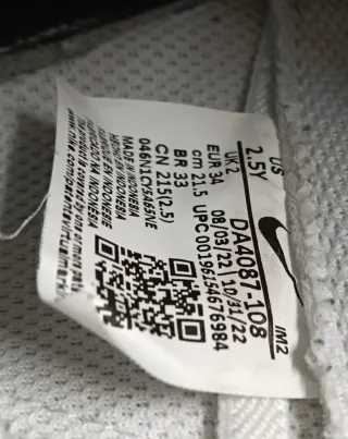 Nike Blazer Talla 34 Azul