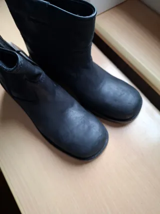 Botines piel Zara negros