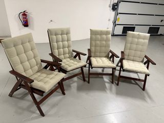 2 Sillones de Jardín Ikea de madera