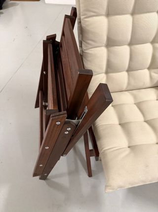 2 Sillones de Jardín Ikea de madera