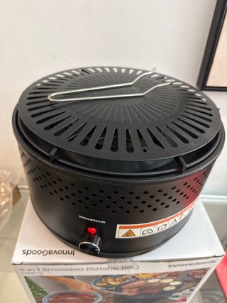 Barbecue portatile senza fumo