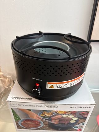 Barbecue portatile senza fumo