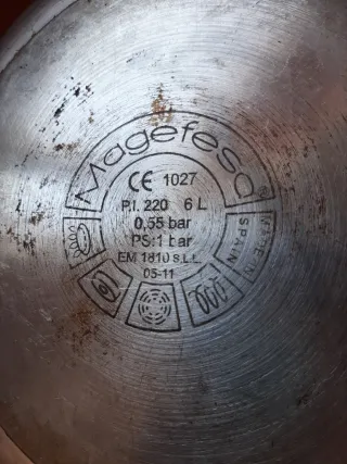 Olla a presión Magefesa 6L