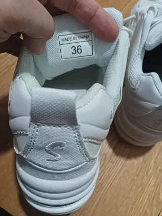 Zapatillas de baile blancas N° 36