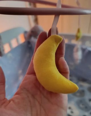 Móvil cuna musical bebé