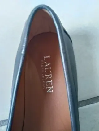 Mocassini Ralph Lauren Pelle Blu