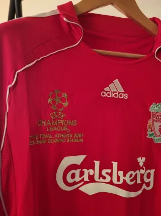 Maillot Liverpool 2008 - Gerrard #8