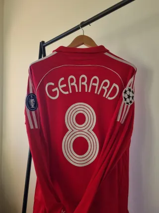 Maillot Liverpool 2008 - Gerrard #8