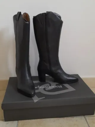 Stivali neri Primadonna donna tg 39 vera pelle