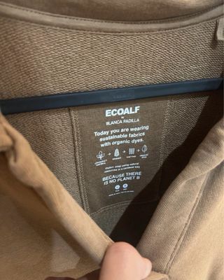 Sudadera Ecoalf x Blanca Padilla Marrón