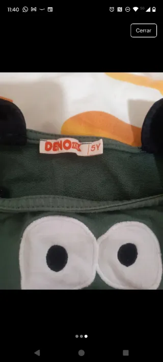 Peto infantil de Deno Kids