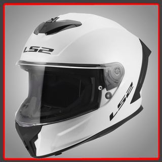 CASCO LS2 FF820 RAPID III WHITE BLANCO