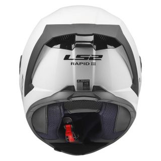 CASCO LS2 FF820 RAPID III WHITE BLANCO